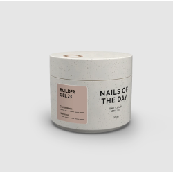 Builder Gel 23 NAILSOFTHEDAY, gel constructor nude, 30 ml