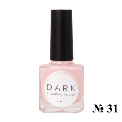 Esmalte Stamping Dark 31, Rosa claro, 8ml