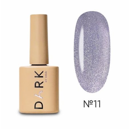 Esmalte Semipermanente Ojo de gato 11 Reflectante Dark, morado, 10ml