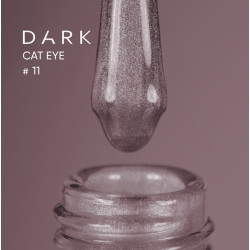 Esmalte Semipermanente Ojo de gato 11 Reflectante Dark, morado, 10ml