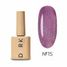Esmalte Semipermanente Ojo de gato 15  Dark, violeta, 6ml