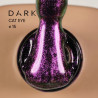Esmalte Semipermanente Ojo de gato 15  Dark, violeta, 6ml