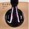 Esmalte Semipermanente Ojo de gato 17  Dark, Morado, 6ml