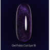 Esmalte Semipermanente Ojo de gato 18  Dark, azul, 6ml