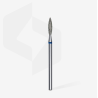 Fresa de diamante "Llama" Punta, Azul 2,3 mm, STALEKS