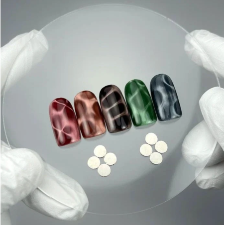 Set de imanes de neodimio, 6 uds, 4 mm, NAILSOFTHEDAY