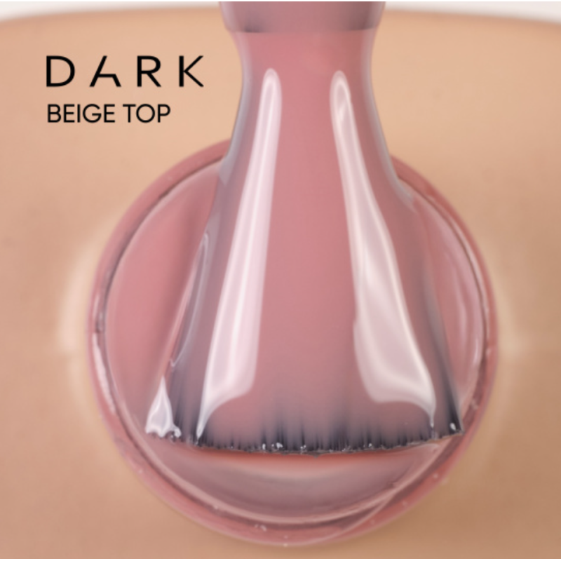 Top Beige DARK, sin capa adhesiva, 10ml