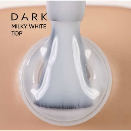 Top Milky White DARK, sin capa adhesiva, 10ml