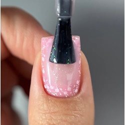 Top Opal DARK, Rosa Lechoso con micro brillo, sin capa adhesiva, 10ml