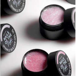 Sparkle Builder Gel 06 NAILSOFTHENIGHT, melocotón,15 ml