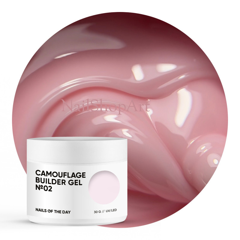 Camouflage Builder Gel 02 NAILSOFTHEDAY, 30gr