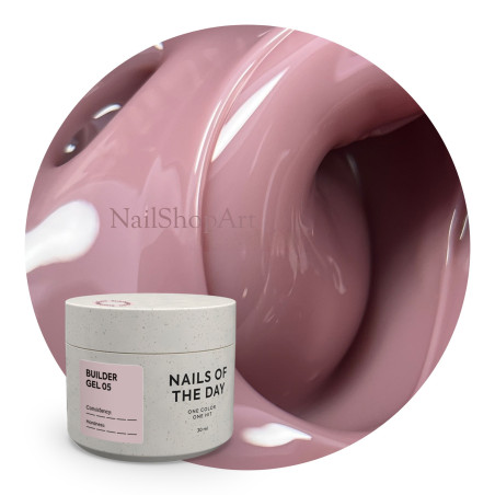 Builder Gel 05 NAILSOFTHEDAY, gel constructor nude, 30 ml