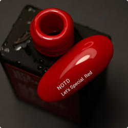 Esmalte Semipermanente Let's special Red NAILSOFTHEDAY, Rojo Claro, 10ml