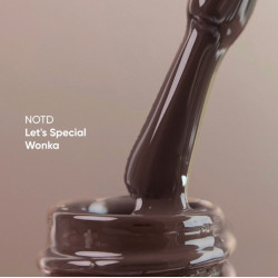 Esmaltes semipermanenetes Let's special Wonka Nailsoftheday, color marrón, 10ml