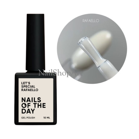 Esmaltes semipermanenetes Let's special Rafaello Nailsoftheday, color beige claro, 10ml
