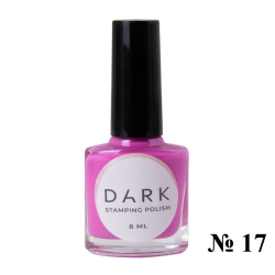 Esmalte Stamping Dark 17, Rosa, 8ml