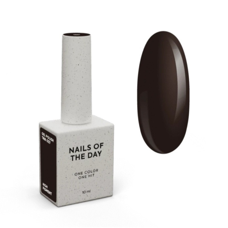 Esmalte Semipermanente Let's special Tina NAILSOFTHEDAY, Cereza muy oscuro, 10ml