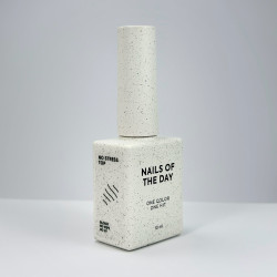 Top No Stress NAILS OF THE DAY, sin capa pegajosa y sin filtros UV, 10 ml
