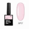 Bottle Gel 17 con pincel NAILSOFTHEDAY, 10 ml