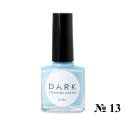 Esmalte Stamping Dark 13, Azul Claro, 8ml