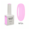 Bottle Gel 34 NAILSOFTHEDAY con pincel, 10 ml