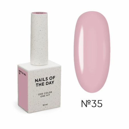 Bottle Gel 35 NAILSOFTHEDAY con pincel, 10 ml
