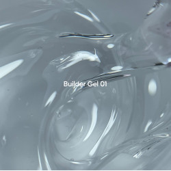 Builder Gel 01 NAILSOFTHEDAY, gel constructor trasparente, 15 ml