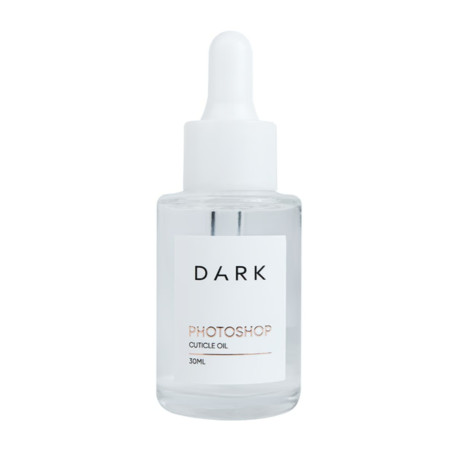 Aceite seco de cutículas con brillo PHOTOSHOP Cuticle oil DARK, 30ml