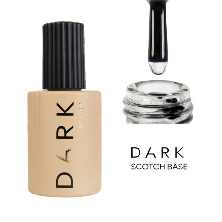 Base Scotch DARK, fórmula mejorada para aumentar la adherencia, 15ml