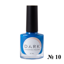 Esmalte Stamping Dark 10, Azul, 8ml