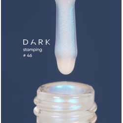 Esmalte Stamping Dark 46, camaleón azul, 10ml