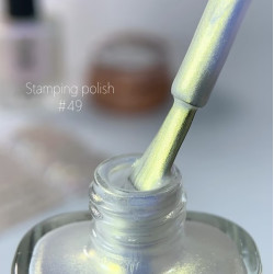 Esmalte Stamping Dark 49, camaleón dorado, 10ml