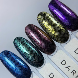 Esmalte Stamping Dark 47, camaleón verde, 10ml