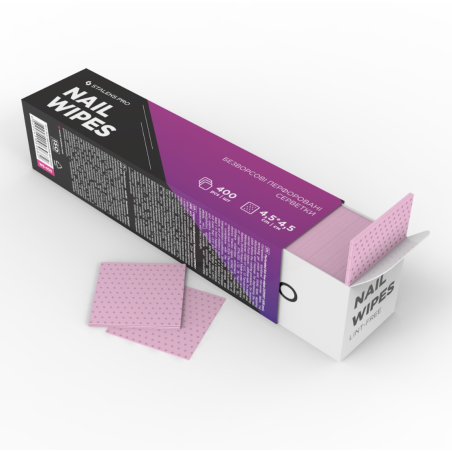 Toallitas perforadas sin pelusa EXPERT Staleks, 400 uds.