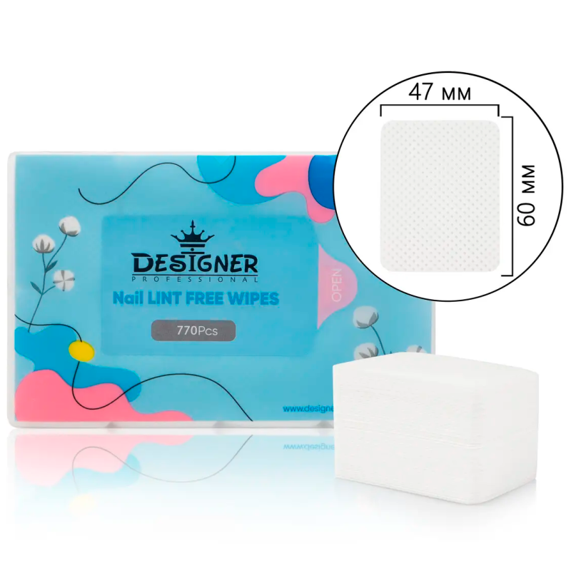 Toallitas sin pelusa DESIGNER PROFESIONAL, 700 uds.