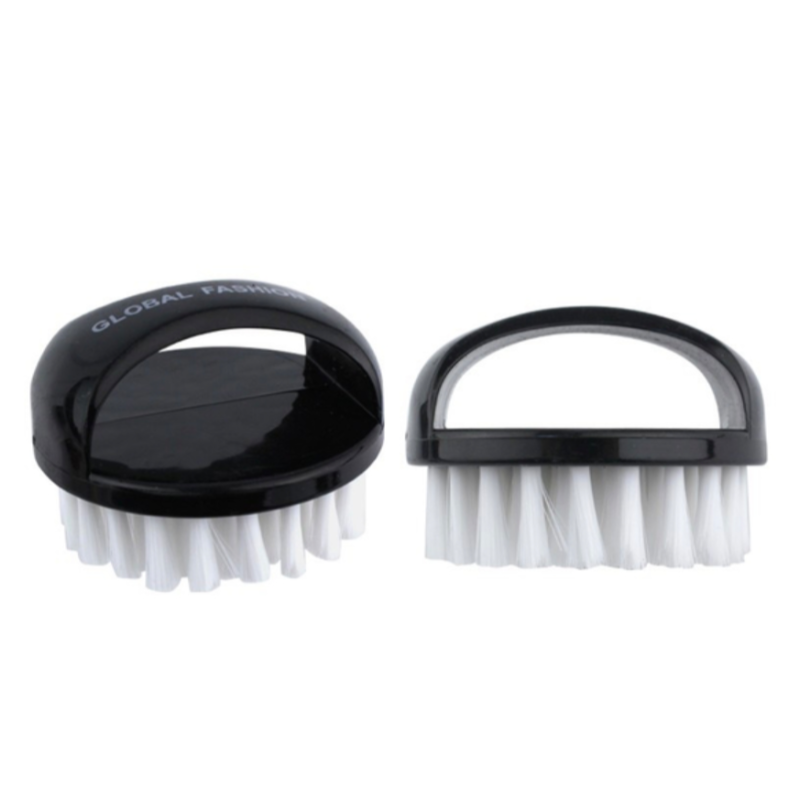 Cepillo para quitar el polvo de las uñas, negro