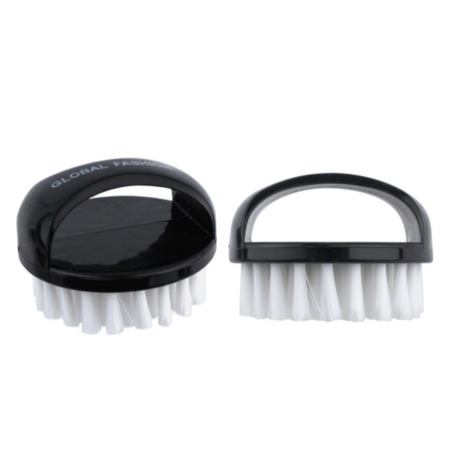 Cepillo para quitar el polvo de las uñas, negro