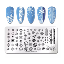 Placa Stamping NICOLE DIARY...