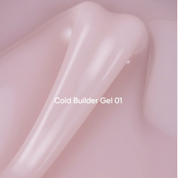 Cold Builder Gel 01 NAILSOFTHEDAY, gel constructor rosa lechoso, 15ml
