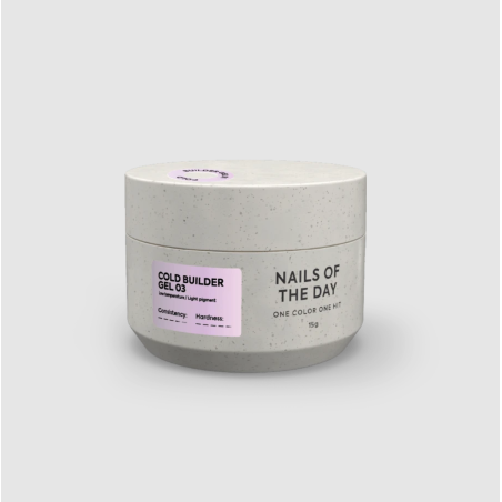 Cold Builder Gel 03 NAILSOFTHEDAY, gel constructor violeta, 15ml