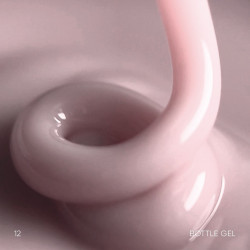 Bottle Gel 12 con pincel NAILSOFTHEDAY, 10 ml