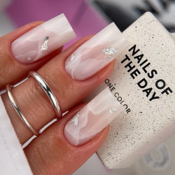 Builder Gel 02 NAILSOFTHEDAY, gel constructor blanco lechoso, 30 ml