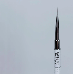 Pincel doble punta oval 11 mm y liner 11 mm, para gel y líneas fina de pelo sintético NAILSOFTHEDAY