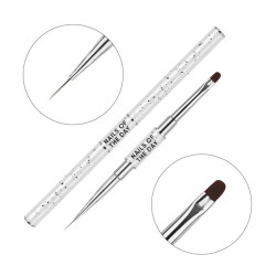 Pincel doble punta oval 11...