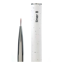 Pincel Liner profecional para líneas finas de pelo sintético NAILSOFTHEDAY Profecional Brush liner, 8mm