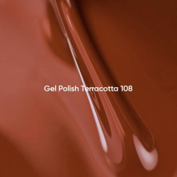 Esmalte semipermanente Let's Special Terracotta, marrón rojizo, 10ml