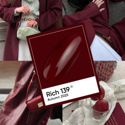 Esmalte semipermanente Let's Special Rich, rojo, 10ml