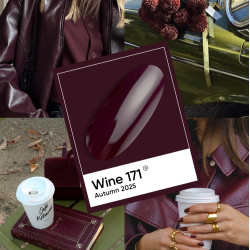 Esmalte semipermanente Let's Special Wine, burdeos, 10ml