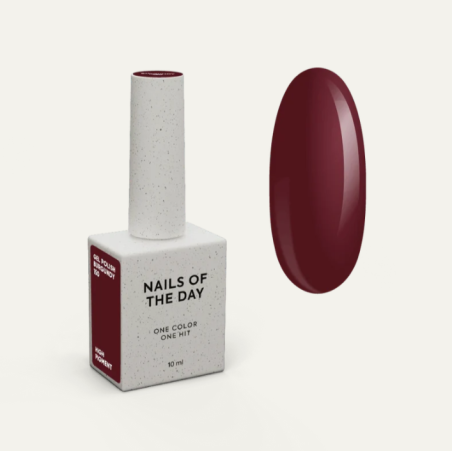 Esmalte semipermanente Let's Special Burgundy, borgoña oscuro, 10ml