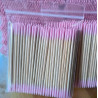 Palitos finos con puntas de algodón 7cm, 100uds
